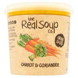 The Real Soup Co. Grab and Go Carrot & Coriander Soup
