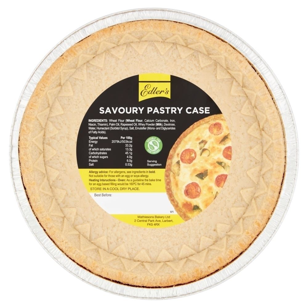 EDLER'S Savoury Pastry Case - 1 Case