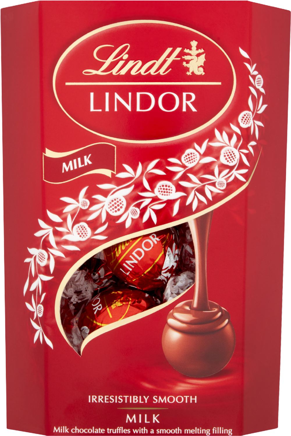 LINDT Lindor Milk Cornet 200g - 1 Case