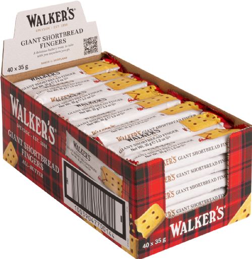 Walkers - Giant Shortbread Finger (40x35g)