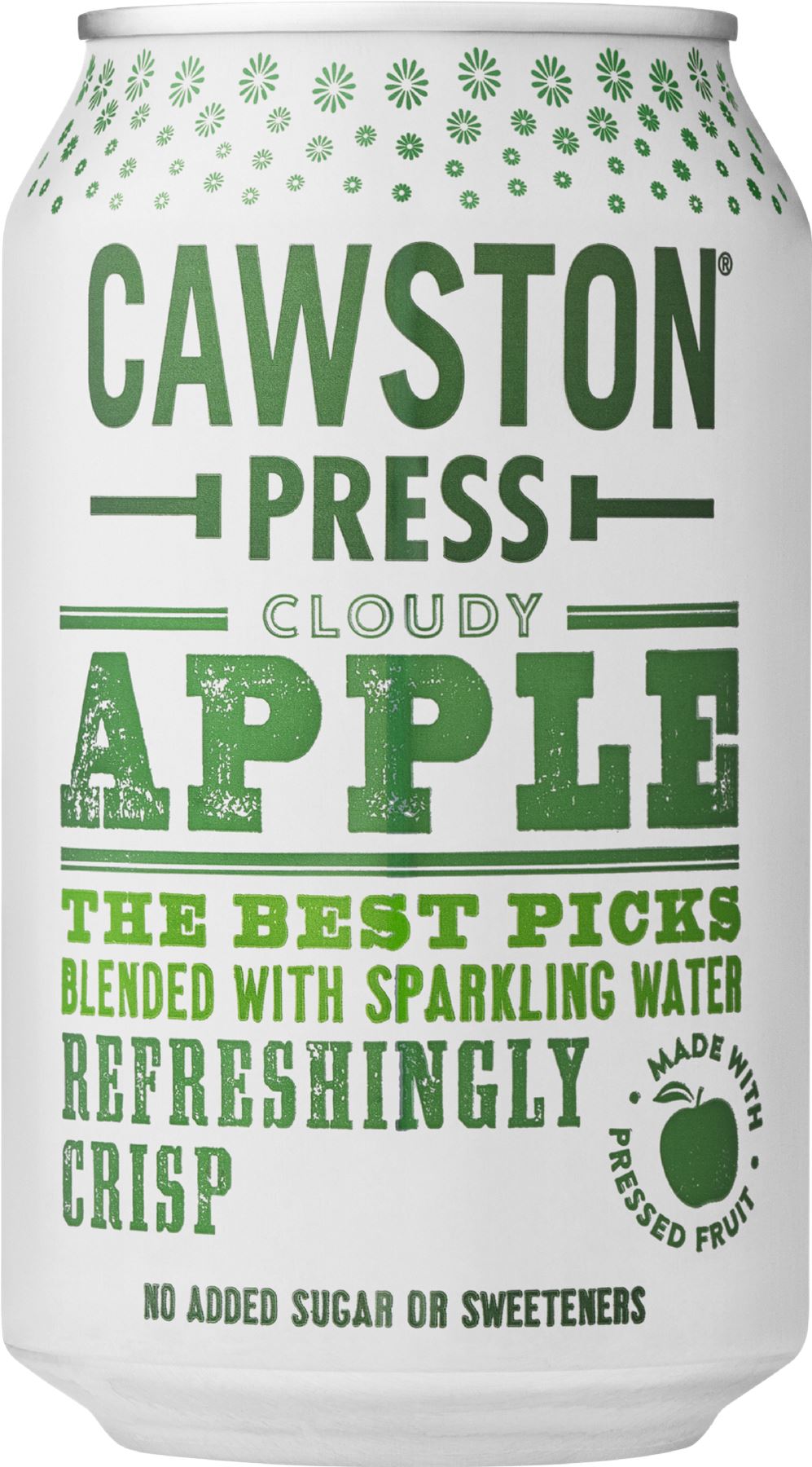 CAWSTON PRESS Sparkling Cloudy Apple Can 330ml - 1 Case