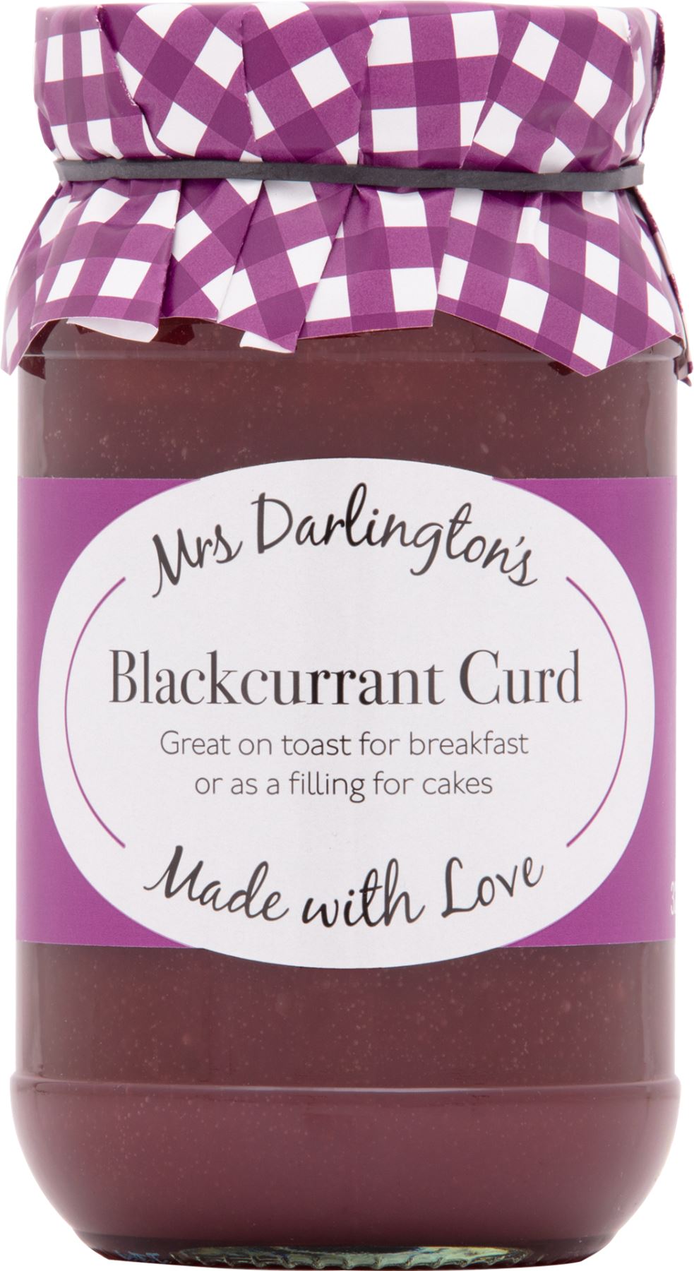 DARLINGTON'S Blackcurrant Curd 320g - 1 Case