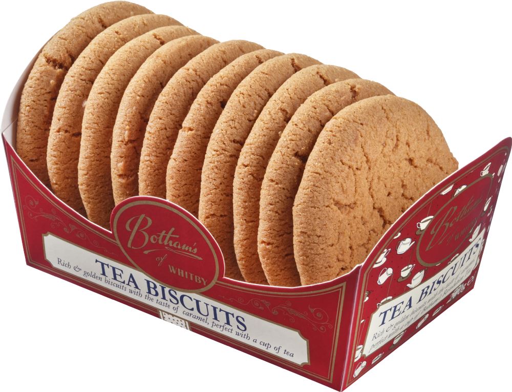 BOTHAM'S OF WHITBY Tea Biscuits 200g - 1 Case