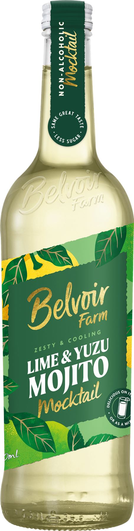 BELVOIR Non-Alcoholic Lime & Yuzu Mojito 750ml - 1 Case