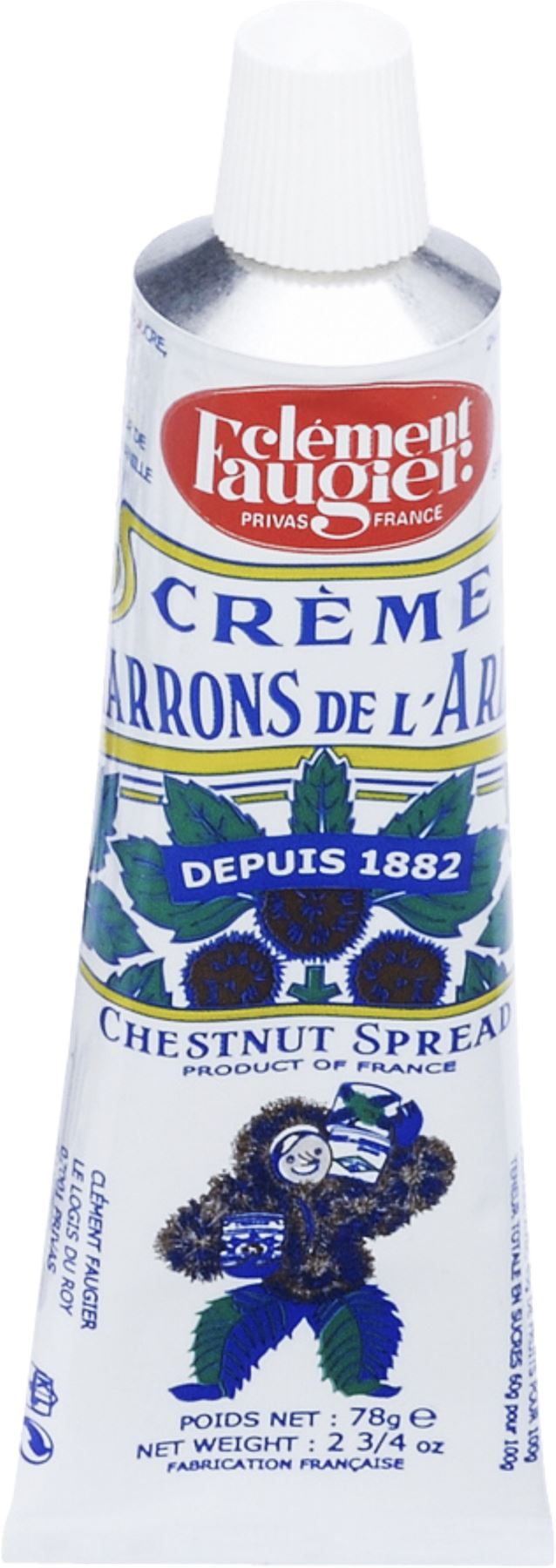 CLEMENT FAUGIER Creme de Marrons - Tube 78g - 1 Case