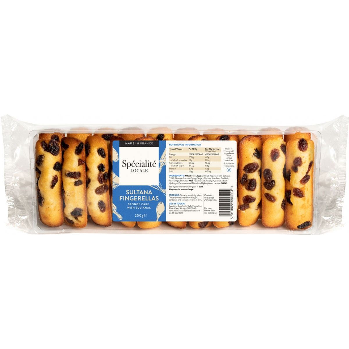 Specialite Local Sultana Fingerellas (16x250g)