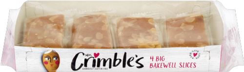 Mrs Crimble's GF - Bakewell Slices (9x208g)