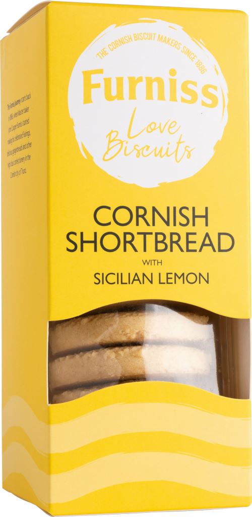 Furniss Love Biscuits Cornish Shortbread with Sicilian Lemon