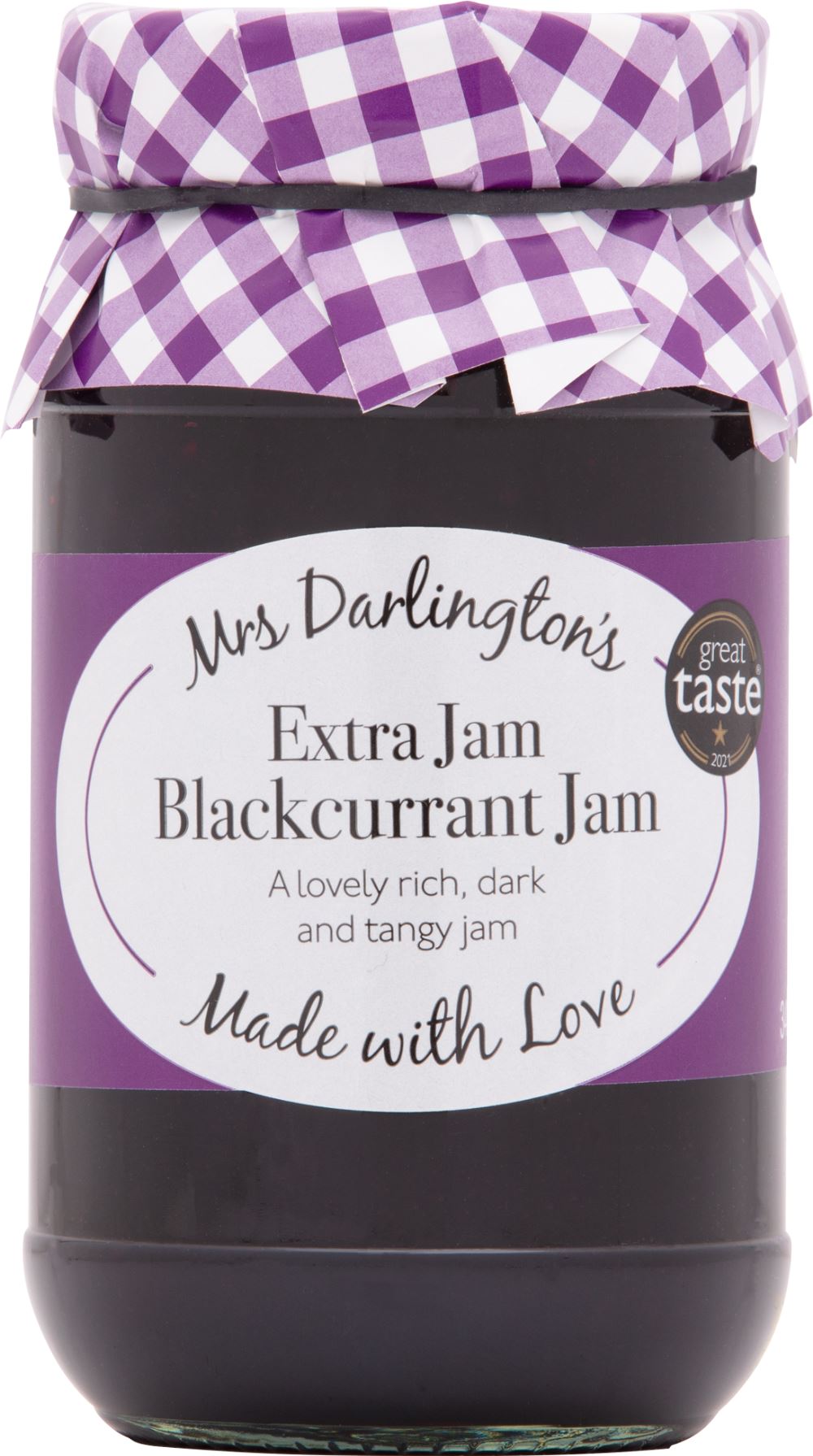 DARLINGTON'S Blackcurrant Jam 340g - 1 Case