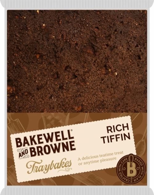 BAKEWELL AND BROWNE Traybakes - Rich Tiffin 325g