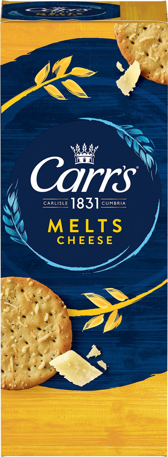 CARR'S Melts - Cheese 150g - 1 Case
