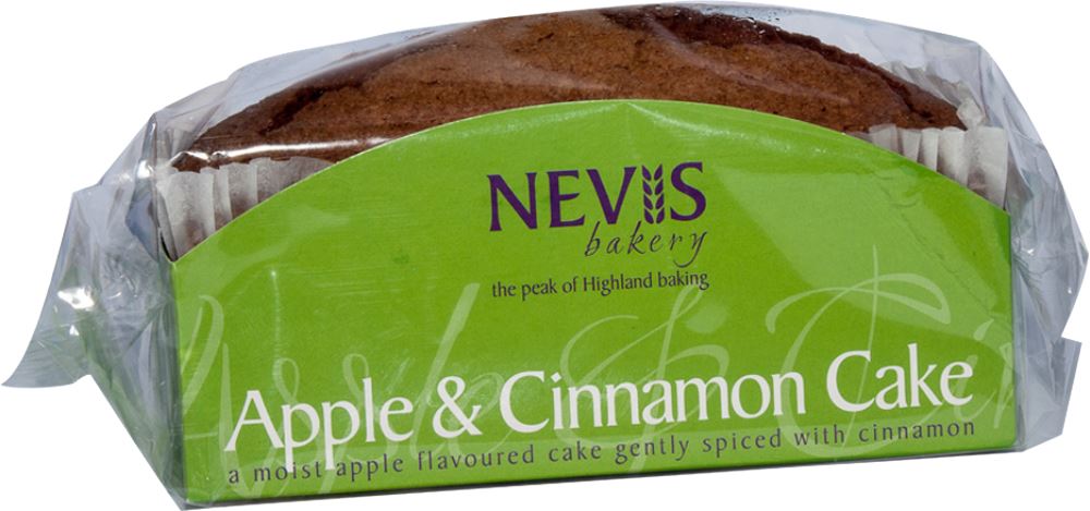 NEVIS BAKERY Apple & Cinnamon Cake 360g - 1 Case