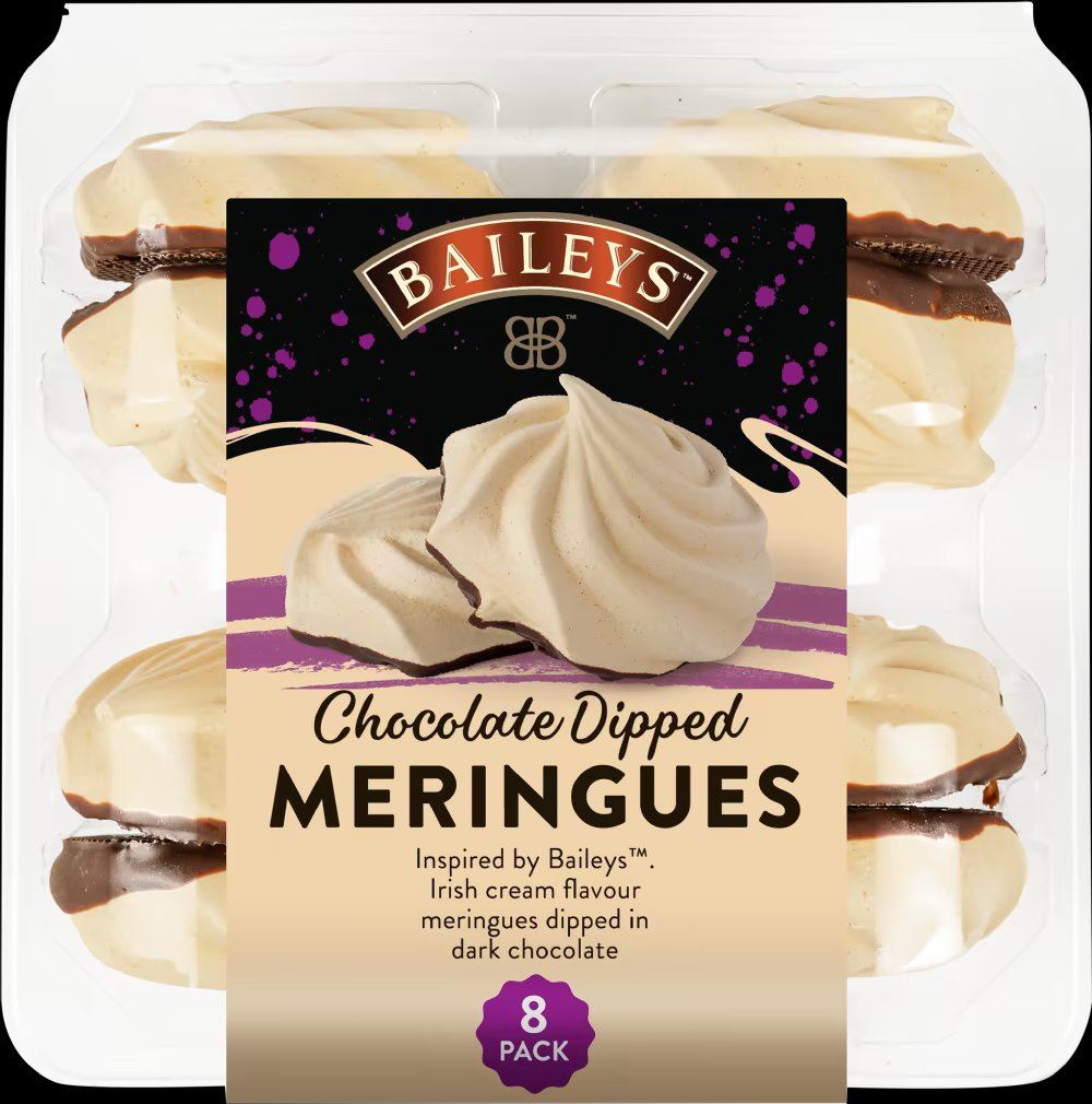 BAILEYS Chocolate Dipped Meringues - 8 Pack