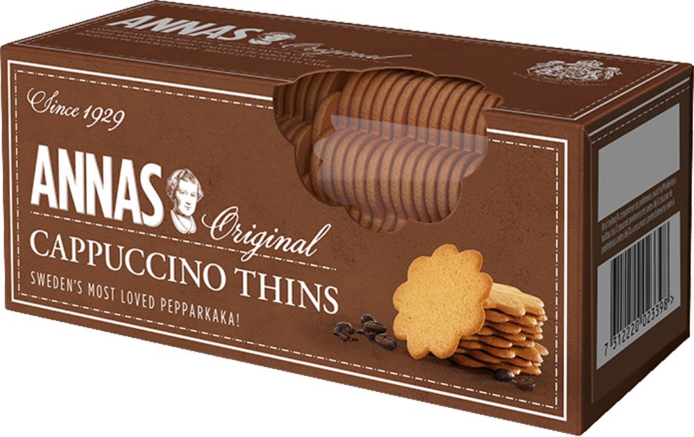 Anna's - Cappuccino Thins (12x150g)