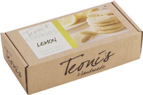 TEONI'S Lemon Butter Shortbread Biscuits 150g