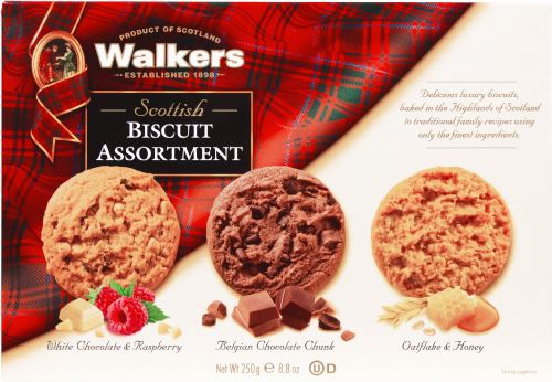 WALKER'S Scottish Biscuit Assortment 250g
