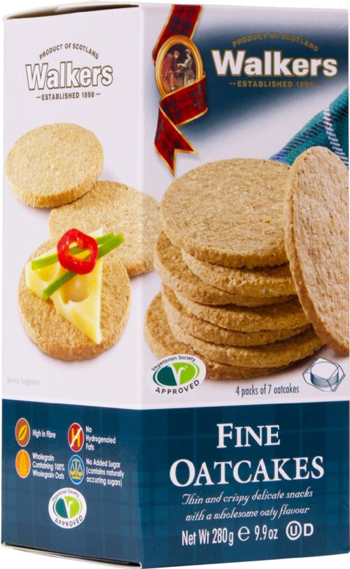 WALKER'S Fine Oatcakes 280g