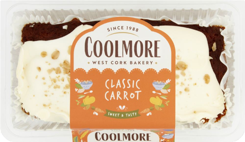 COOLMORE Classic Carrot Cake 400g - 1 Case