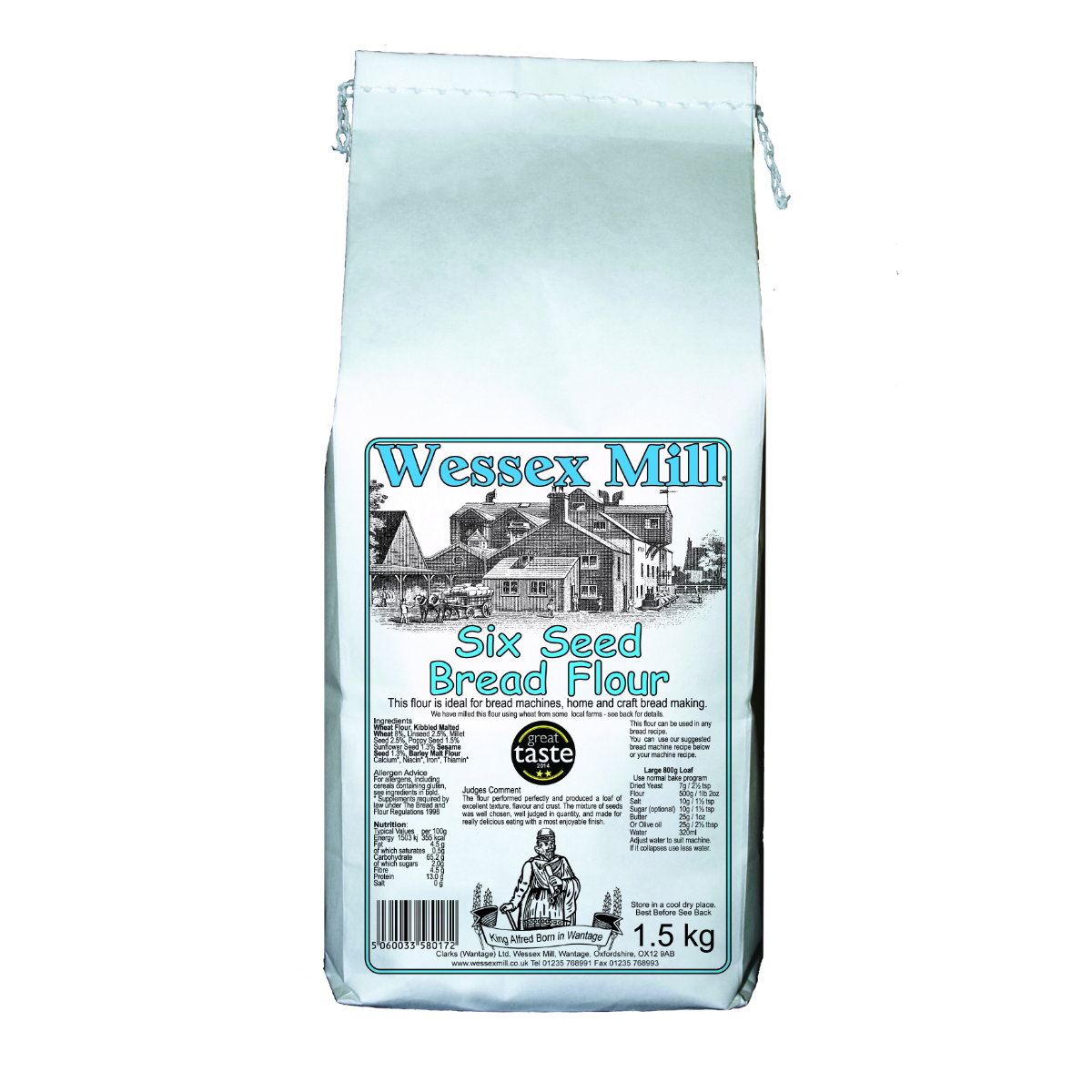 WESSEX MILL Six Seed Bread Flour 1.5kg