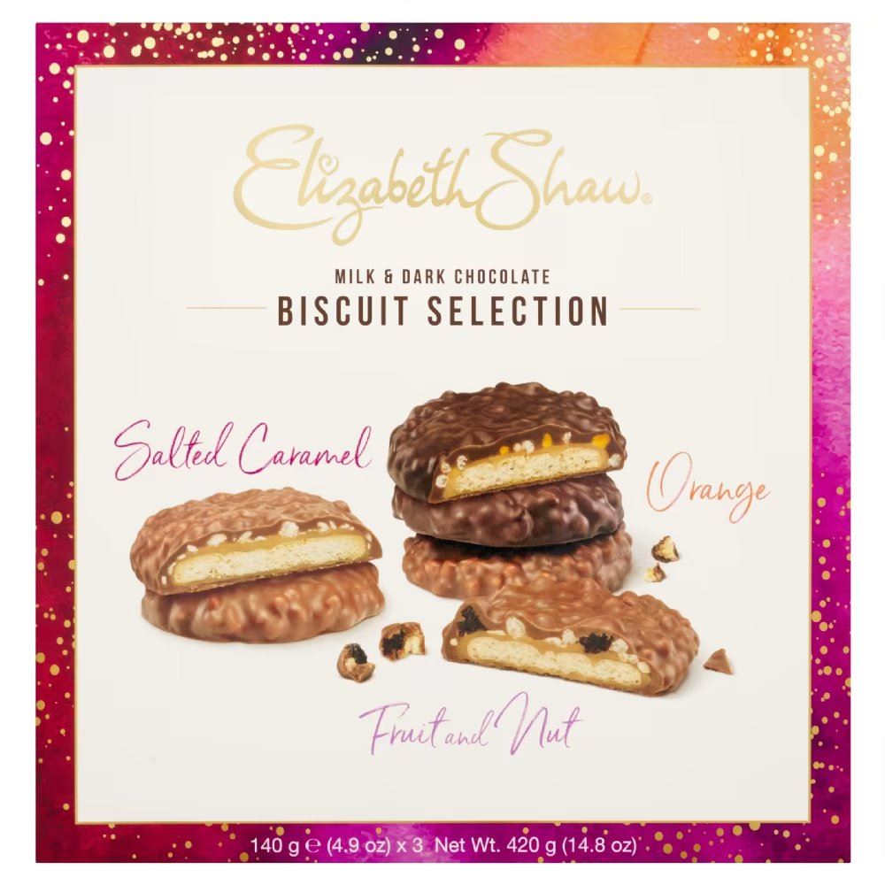 Elizabeth Shaw - Biscuit Selection Gift Pack (4x420g)
