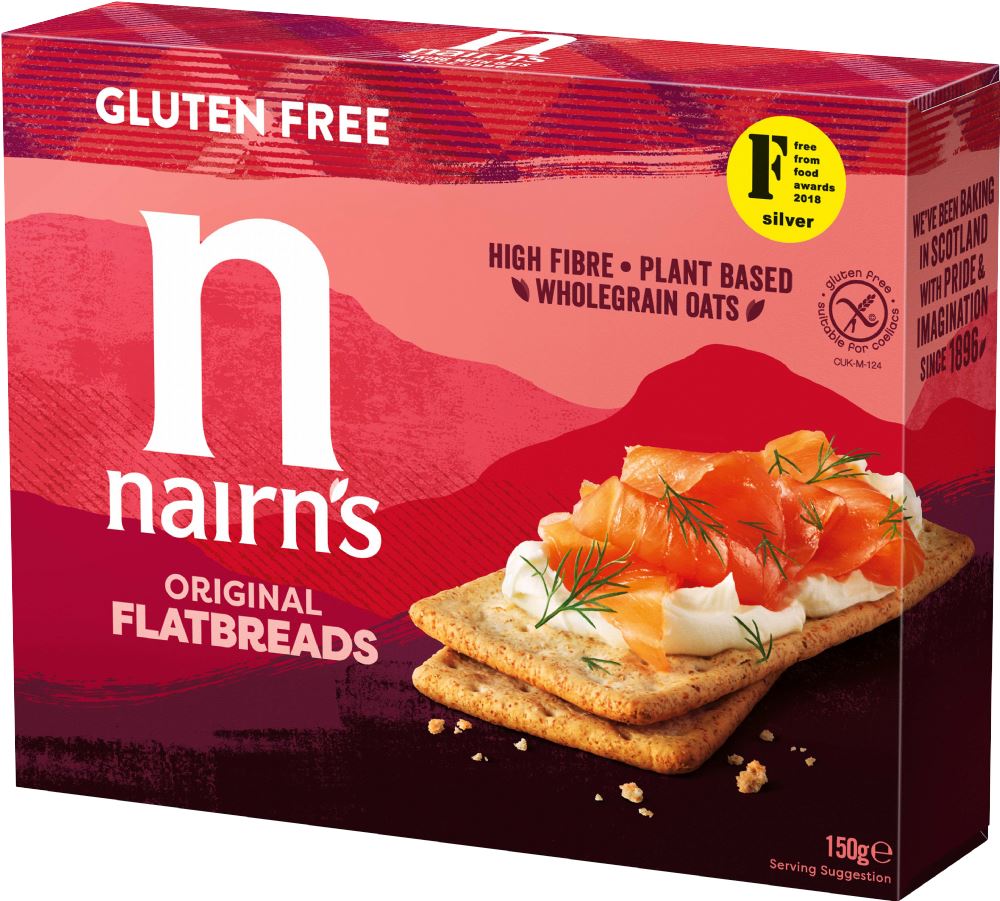 NAIRN'S Gluten Free Flatbreads - Original 150g - 1 Case
