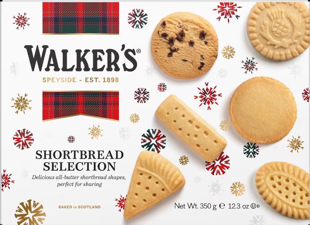 WALKER'S Festive Shortbread Selection 400g