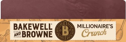 BAKEWELL AND BROWNE Millionaire's Crunch Bar 80g