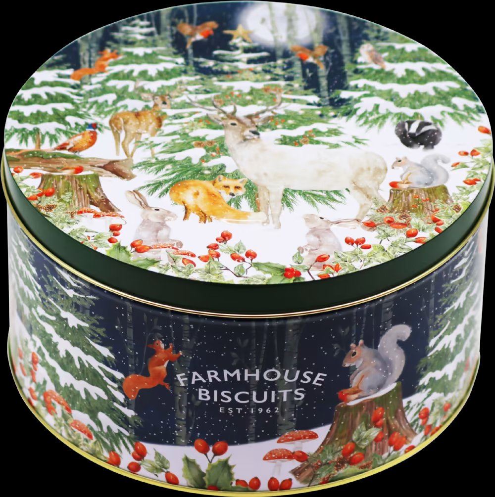 Farmhouse - Woodland Scene Tin (4x500g)