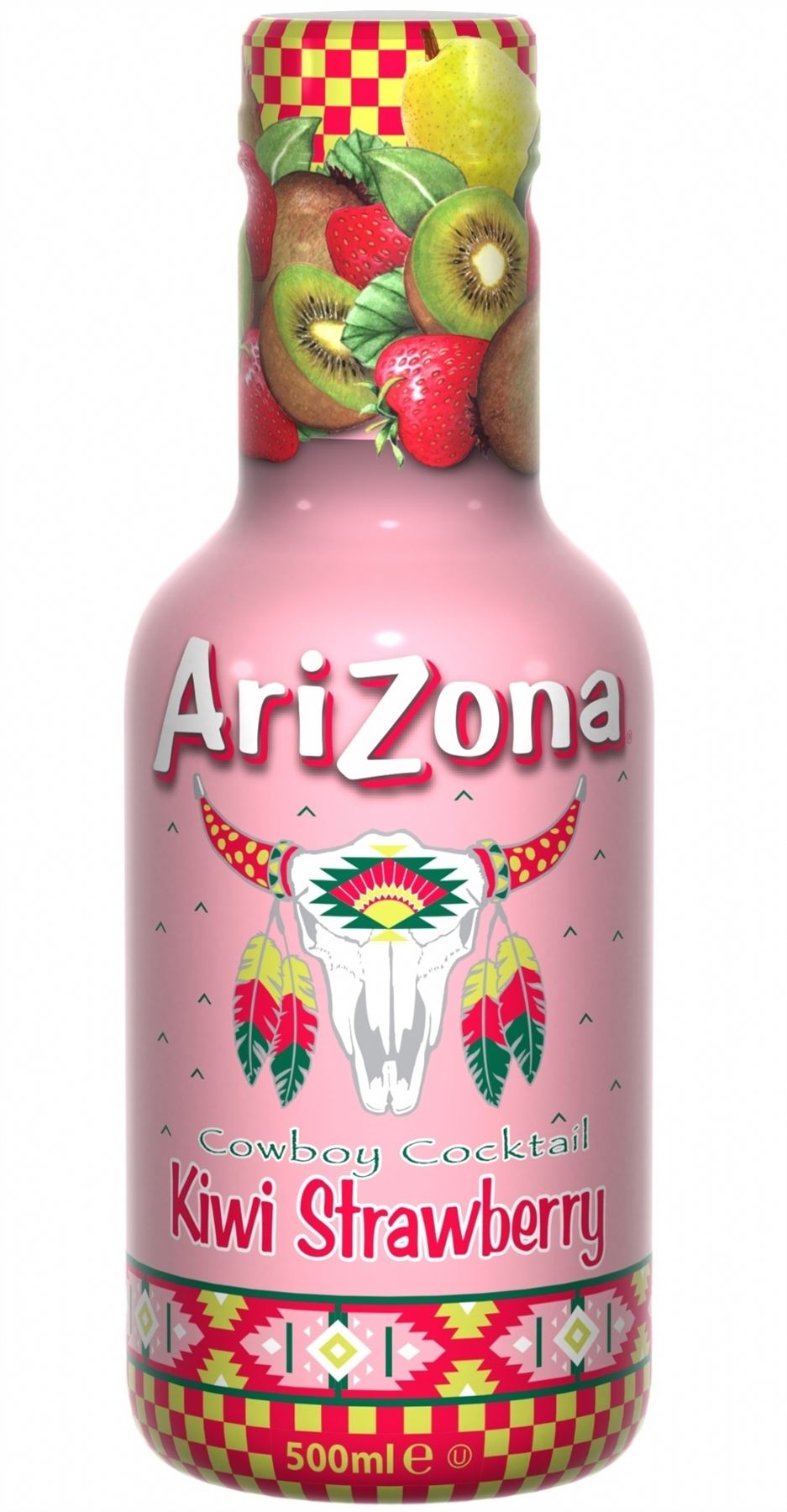 ARIZONA Cowboy Cocktail Kiwi Strawberry - PET 500ml - 1 Case