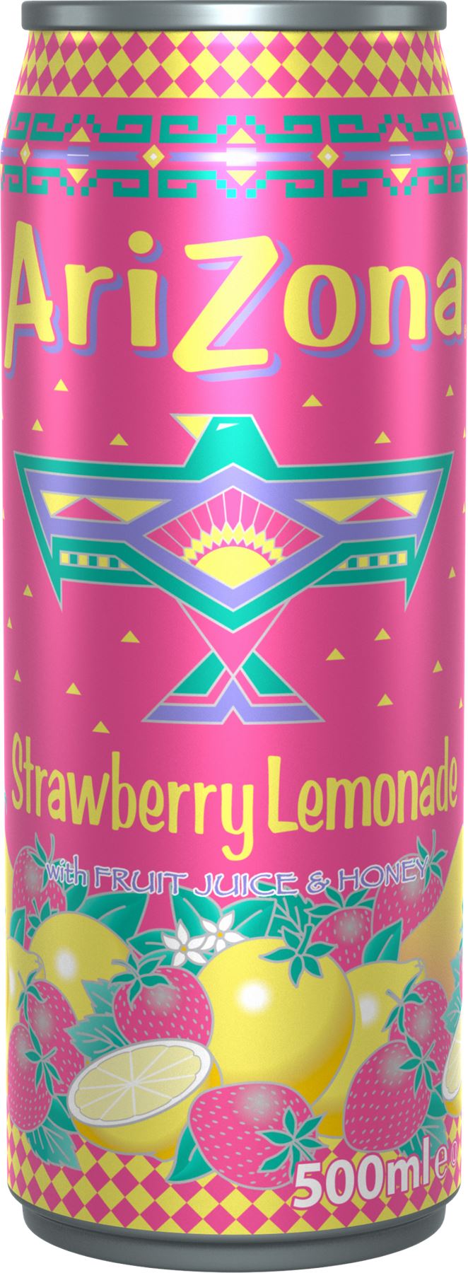 ARIZONA Cowboy Cocktail Strawberry Lemonade - Can 500ml - 1 Case