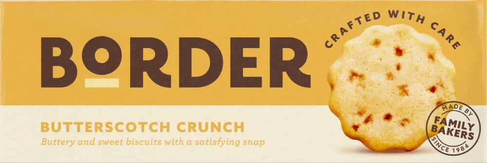 BORDER Butterscotch Crunch 135g - 1 Case
