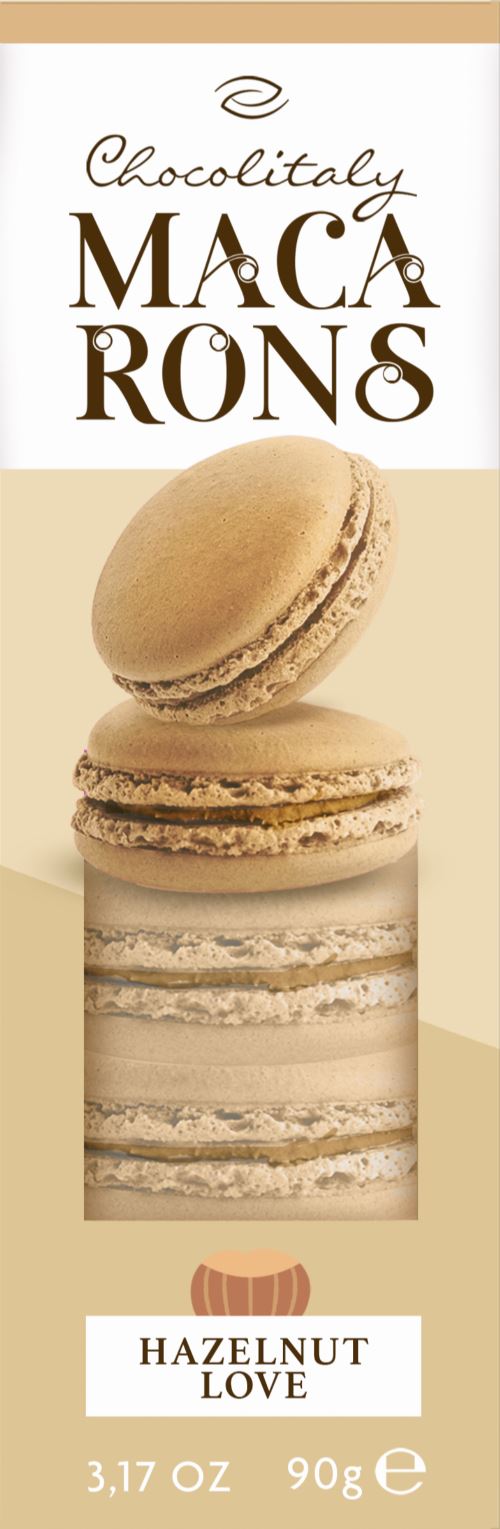CHOCOLITALY Macarons - Hazelnut Love 90g