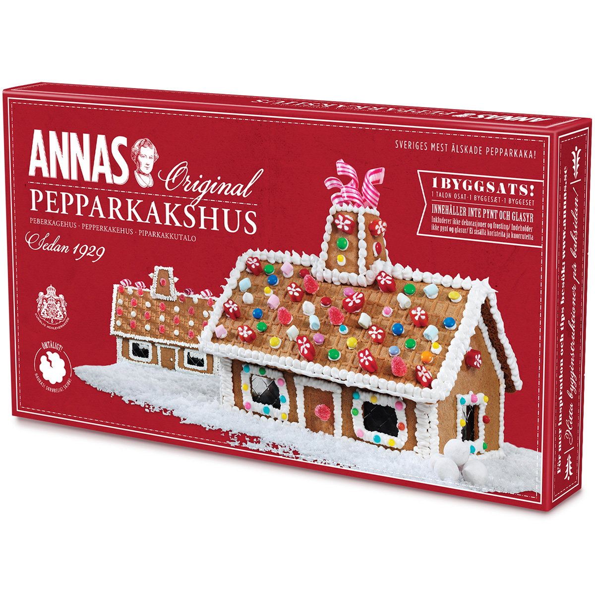 ANNAS Pepparkakshus - Gingerbread House Kit 320g