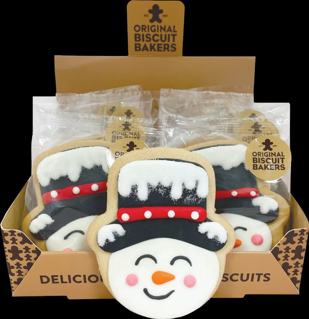 ORIGINAL BISCUIT BAKERS Snowman Sugar Cookie 60g