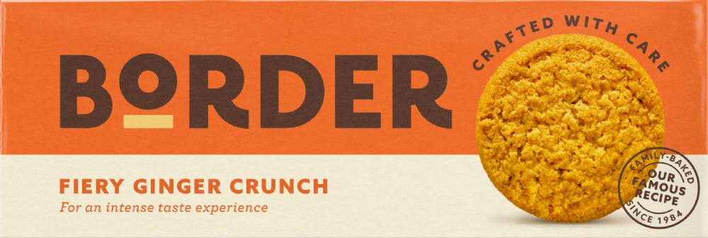 BORDER Fiery Ginger Crunch 135g