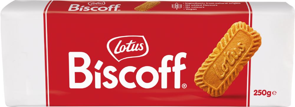 LOTUS Biscoff - Original Caramelised Biscuits 250g - 1 Case