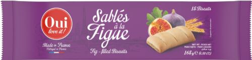 OUI LOVE IT! Sablés à la Figue (Fig Rolls) 165g