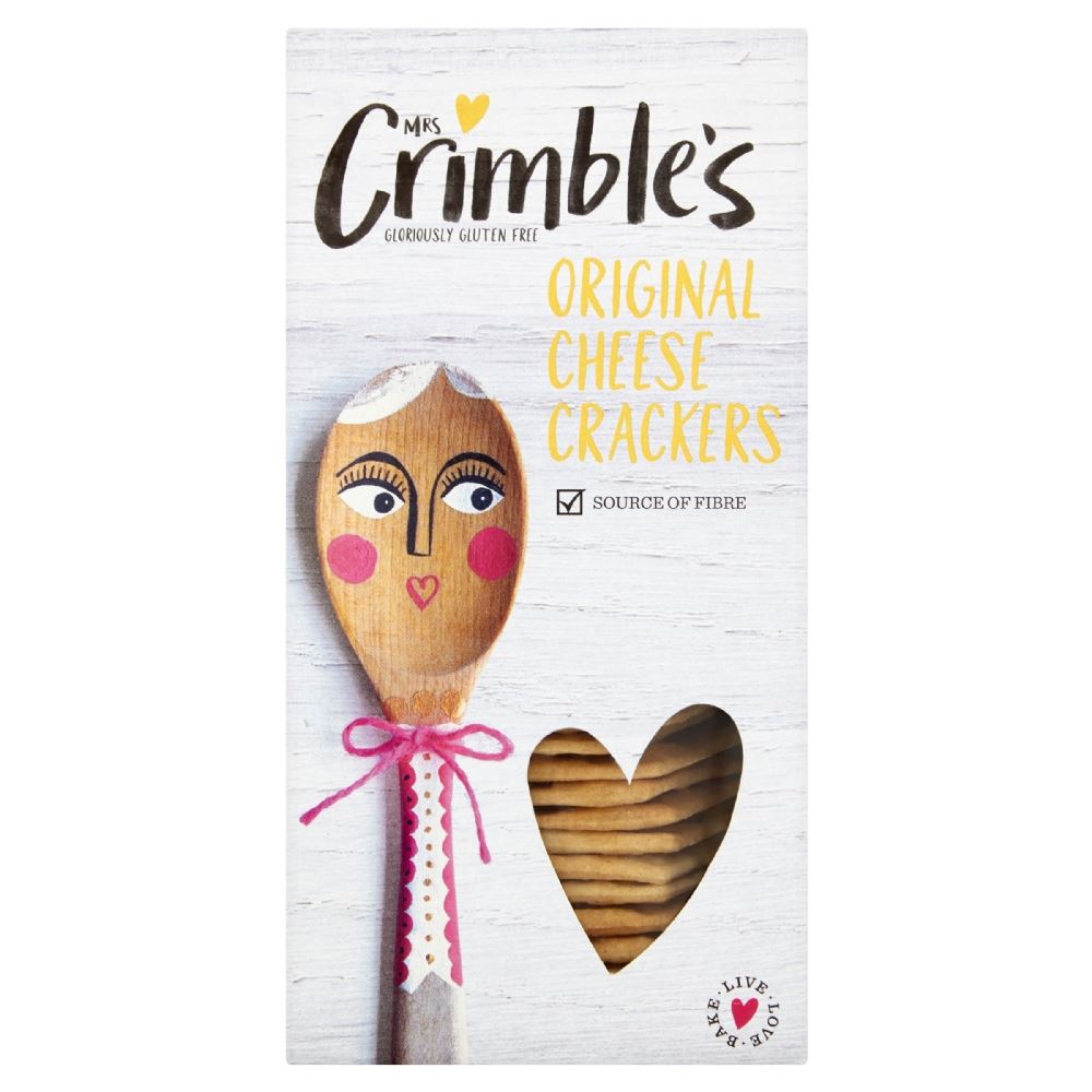 MRS CRIMBLE'S Original Cheese Crackers 130g - 1 Case