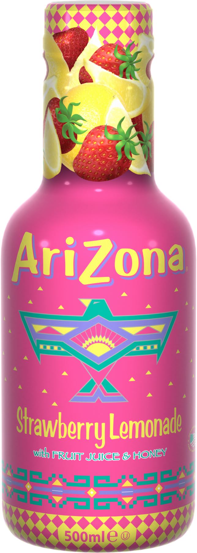 ARIZONA Strawberry Lemonade - PET 500ml - 1 Case