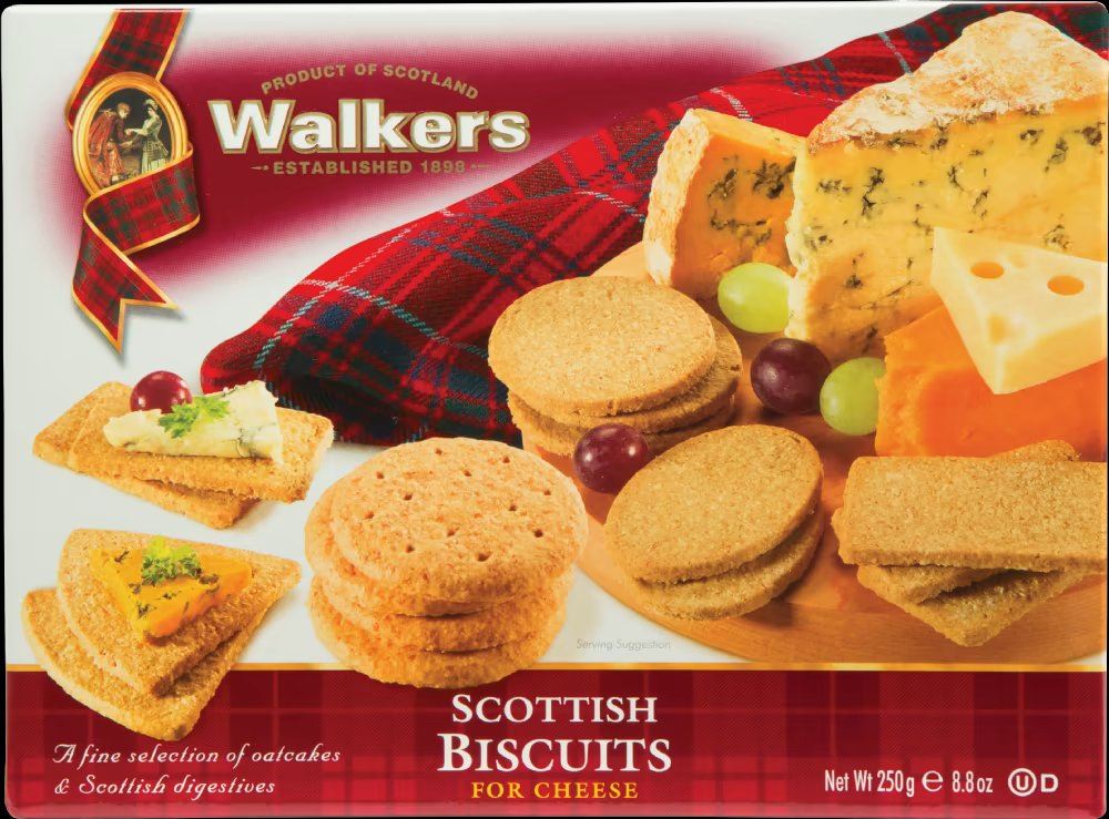 WALKER'S Scottish Biscuits for Cheese 250g