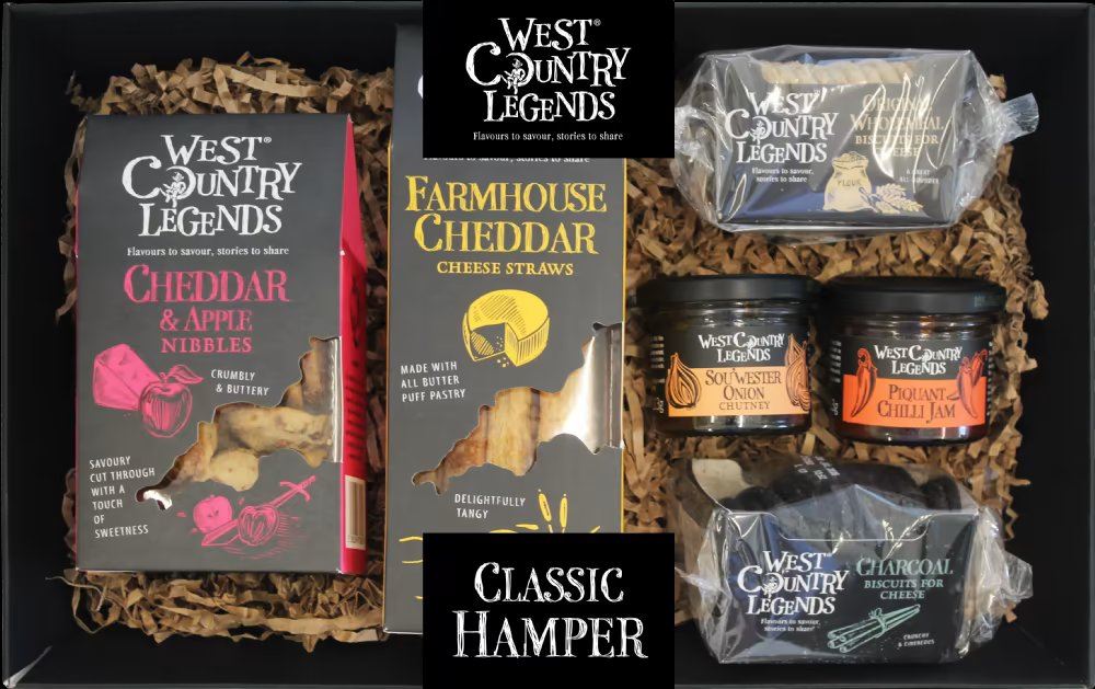 WEST COUNTRY LEGENDS Classic Hamper 611g