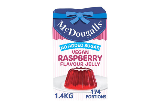 McDougalls Vegan Raspberry Flavour Jelly