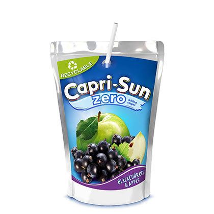Capri-Sun Blackcurrant & Apple Zero Kids Juice Drink (Case of 40)