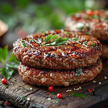 Gluten Free Beef & Plant Blended Burger Patty Red Tractor