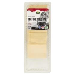 Arla Pro Mature White Cheddar Cheese Slices Red Tractor