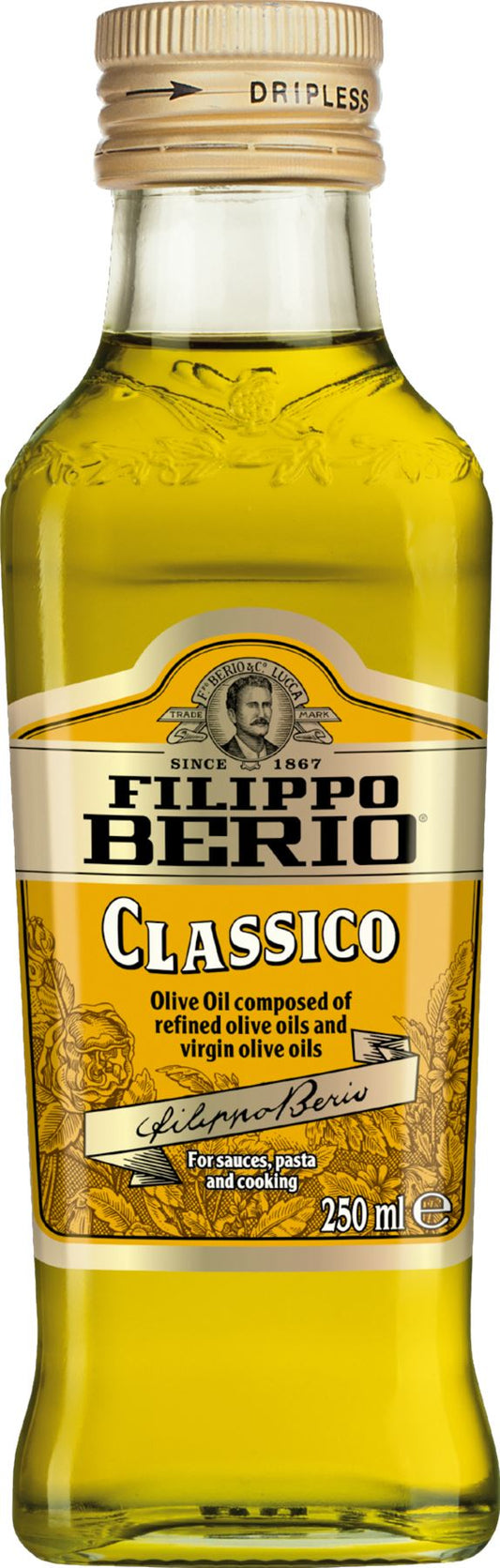 FILIPPO BERIO Pure Olive Oil 250ml - 1 Case