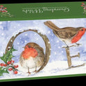 GRANDMA WILD'S Clotted Cream Shortbread in Embossed Noel Robin Tin 150g
