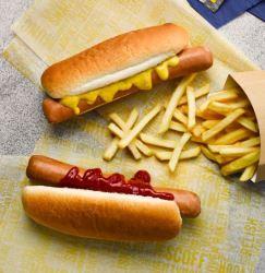 Everyday Favourites 6.5 Hot Dog Roll Side Sliced
