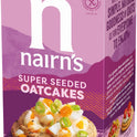 NAIRN'S Gluten Free Super Seeded Oatcakes 180g - 1 Case