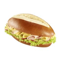 Pretzel Hot Dog Roll (Case of 45)